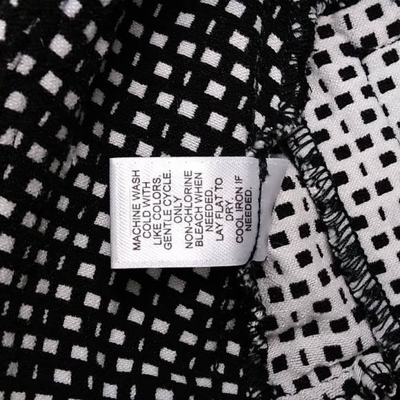 Cato Contemporary Bengaline Pull On Pant Stretch Women's Size 4 Black - Picture 7 of 8